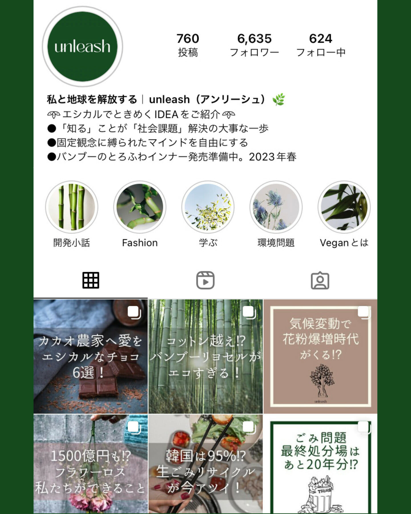 unleash Instagram